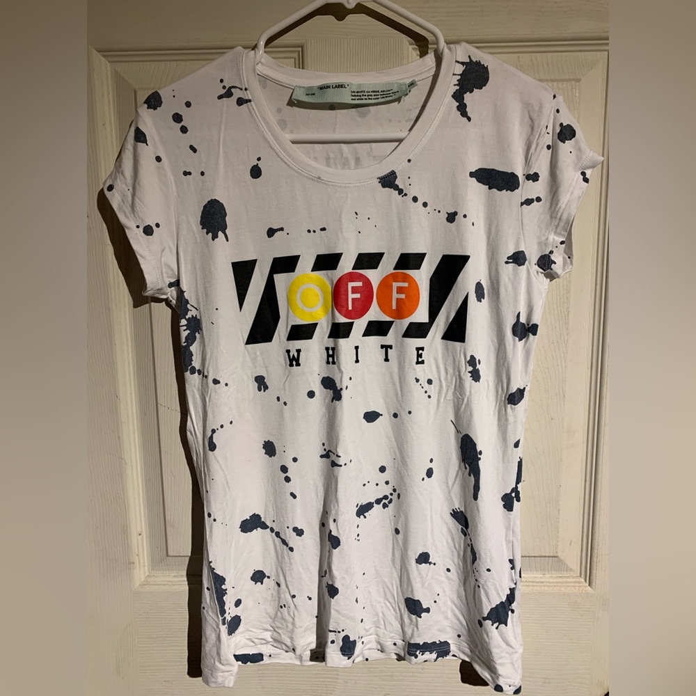 Off-White Splatter T-Shirt